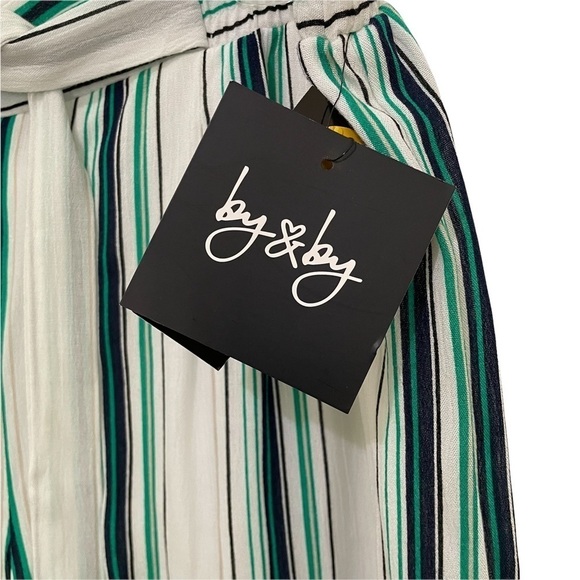 By & By Striped Goucho Pants - NWT Size XL - Picture 3 of 6